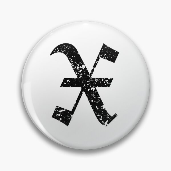 Item preview, Capital Letter X - Eroded / Distressed Gothic Blackletter Script / Old English Font (Black) designed and sold by STUDIO-72.