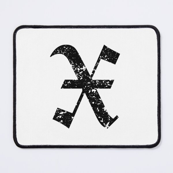 Item preview, Capital Letter X - Eroded / Distressed Gothic Blackletter Script / Old English Font (Black) designed and sold by STUDIO-72.