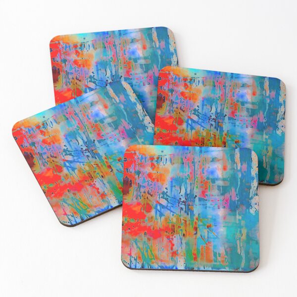 Item preview, Resumen de neblina azul designed and sold by ViaARTfactory.