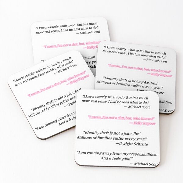 Item preview, The Office quotes designed and sold by ivonabl.