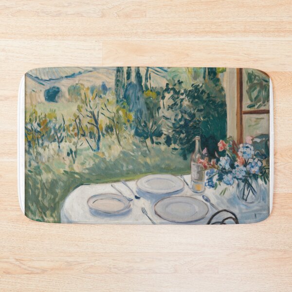 Item preview, Provence Outdoor Dining – French Countryside Landscape with Table Setting designed and sold by CARRAANN.