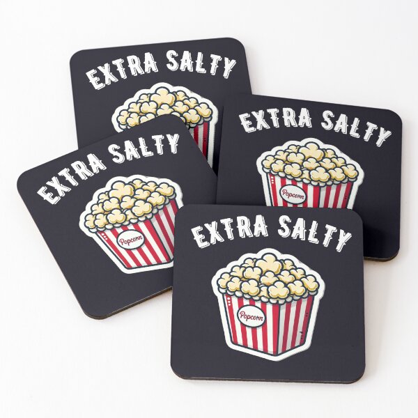 Item preview, Extra Salty Popcorn designed and sold by LewpyG.