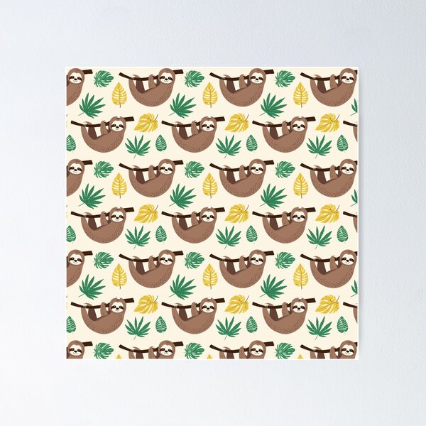 Item preview, Cute Sloth designed and sold by maxxie-pod.