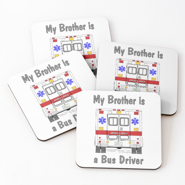 Item preview, My Brother is a Bus Driver designed and sold by RoseBloodCat.