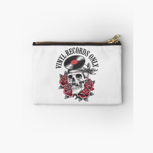 Item preview, Only Vinyl Records Djs  – Retro Skull and Vinyl Design for True DJ Fans designed and sold by paulo silveira.