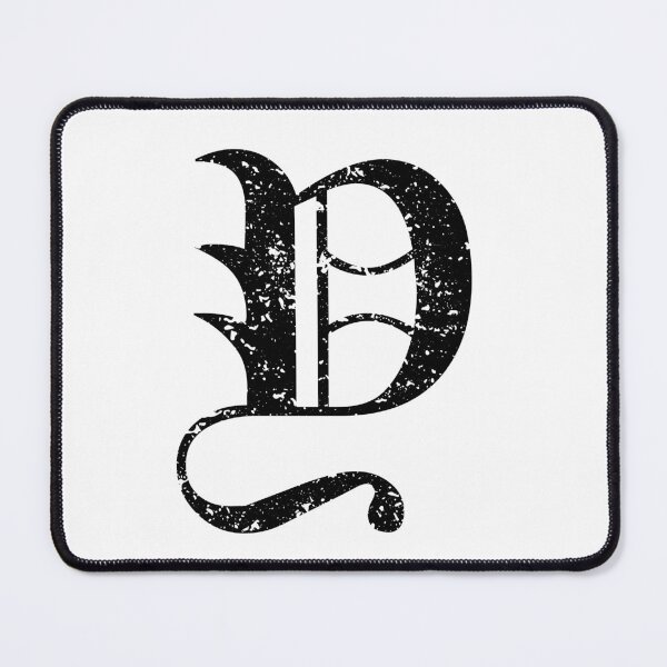 Item preview, Capital Letter Y - Eroded / Distressed Gothic Blackletter Script / Old English Font (Black) designed and sold by STUDIO-72.