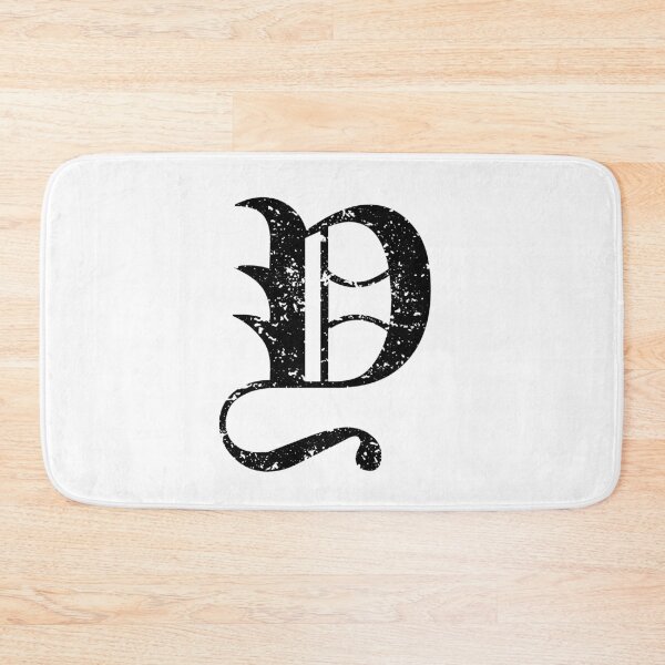 Item preview, Capital Letter Y - Eroded / Distressed Gothic Blackletter Script / Old English Font (Black) designed and sold by STUDIO-72.