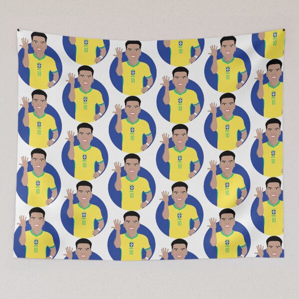 Item preview, Rodrygo football celebration team from Brazil designed and sold by vectorlove.