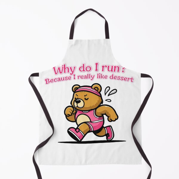 Item preview, Why do I run? Because I really like dessert - funny designed and sold by StudioArtMingle.