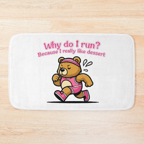 Item preview, Why do I run? Because I really like dessert - funny designed and sold by StudioArtMingle.