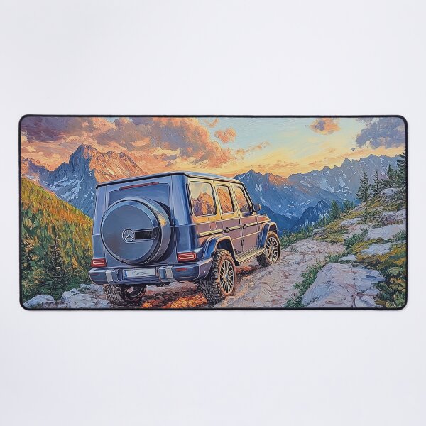 Item preview, Golden Trail – Rugged Elegance on the Mountain Pass designed and sold by SunRacer.