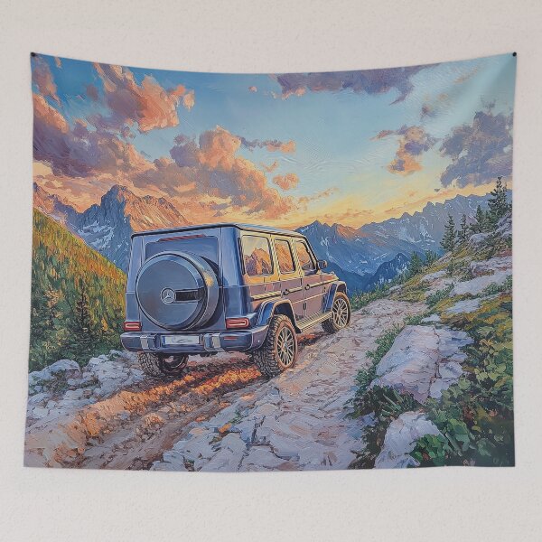 Item preview, Golden Trail – Rugged Elegance on the Mountain Pass designed and sold by SunRacer.