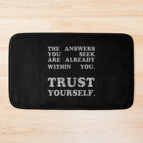 Item preview, The answers you seek are already within you. Trust yourself., Unique designed and sold by villacreativa.