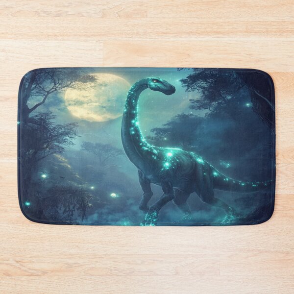 Item preview, Mystical Dinosaur Art – Enchanted Prehistoric Scene for Dinosaur Lovers designed and sold by anettfaye.