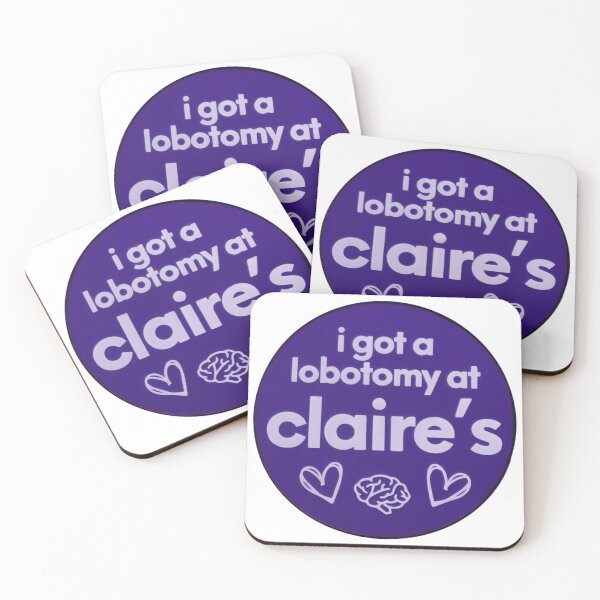 Item preview, i got a lobotomy at claire's designed and sold by Mniyayetroun.