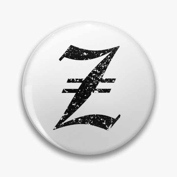 Item preview, Capital Letter Z - Eroded / Distressed Gothic Blackletter Script / Old English Font (Black) designed and sold by STUDIO-72.