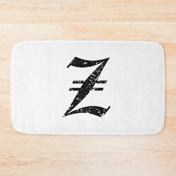 Item preview, Capital Letter Z - Eroded / Distressed Gothic Blackletter Script / Old English Font (Black) designed and sold by STUDIO-72.