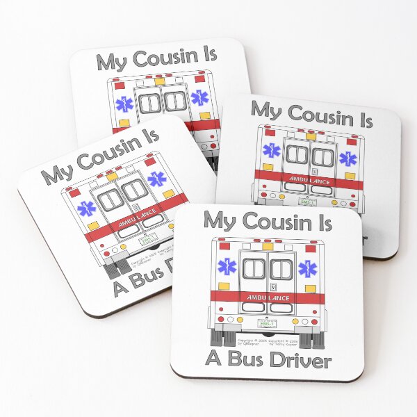 Item preview, My Cousin is a Bus Driver designed and sold by RoseBloodCat.
