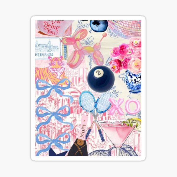 Item preview, Preppy Artwork collage  designed and sold by amorales98.
