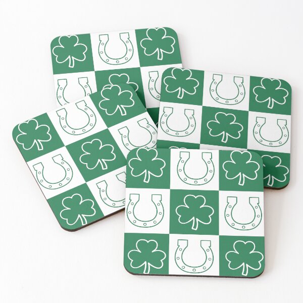 Item preview, Shamrock Horseshoe St Patrick's Day Png designed and sold by Stickera Hub.