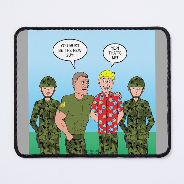 Item preview, Army New Guy designed and sold by Out to Lunch Cartoons and More.