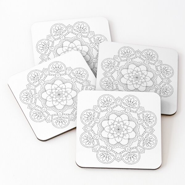 Item preview, Coloring Mandala Drawing designed and sold by Anna Grunduls.