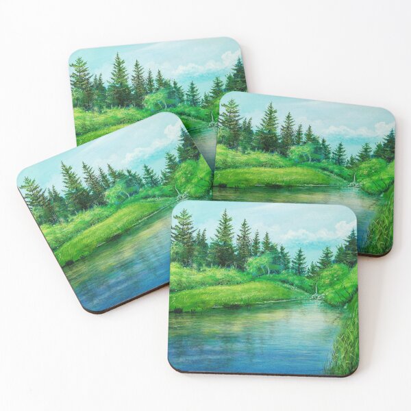 Item preview, Lacus Montis - a lake in the mountains designed and sold by art paintings.