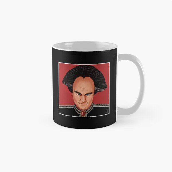 Aperçu de l'œuvre Babylon 5 Centauri Londo fond rouge créée et vendue par orionlodubyal.