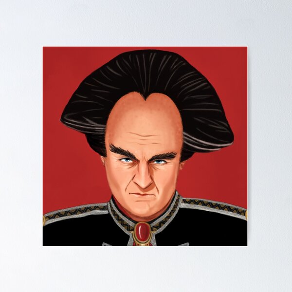 Item preview, Babylon 5 Centauri Londo Red Background designed and sold by orionlodubyal.