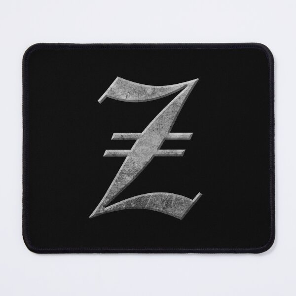 Item preview, Capital Letter Z - Worn Stone Effect Gothic Blackletter Script / Old English Font designed and sold by STUDIO-72.