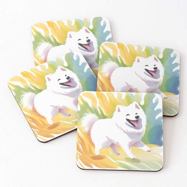 Item preview, Watercolour Samoyed designed and sold by TheresaNicole.
