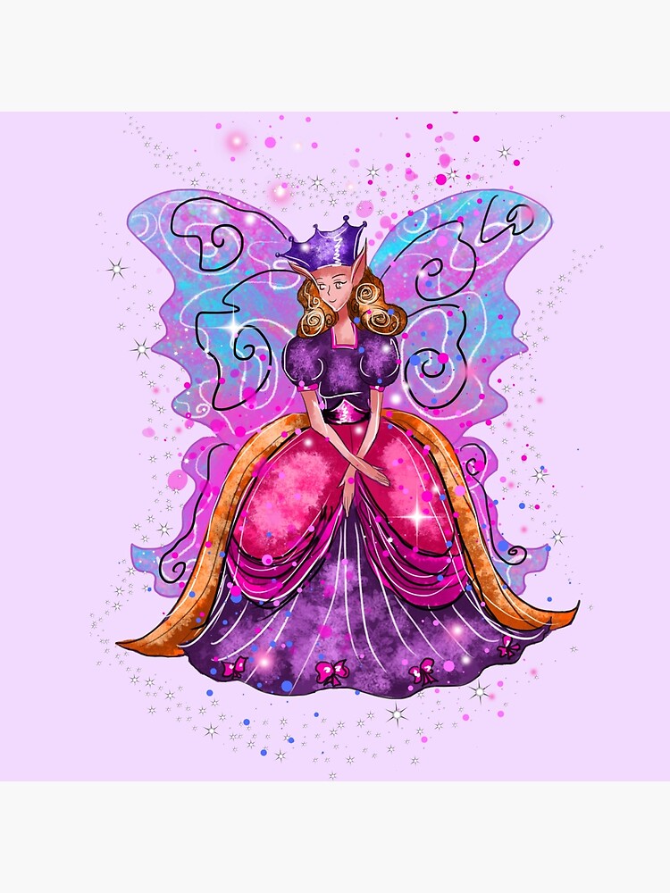Thumbnail 4 of 4, Pillow, Evis The Enchanted Fairy™ designed and sold by TeelieTurner.