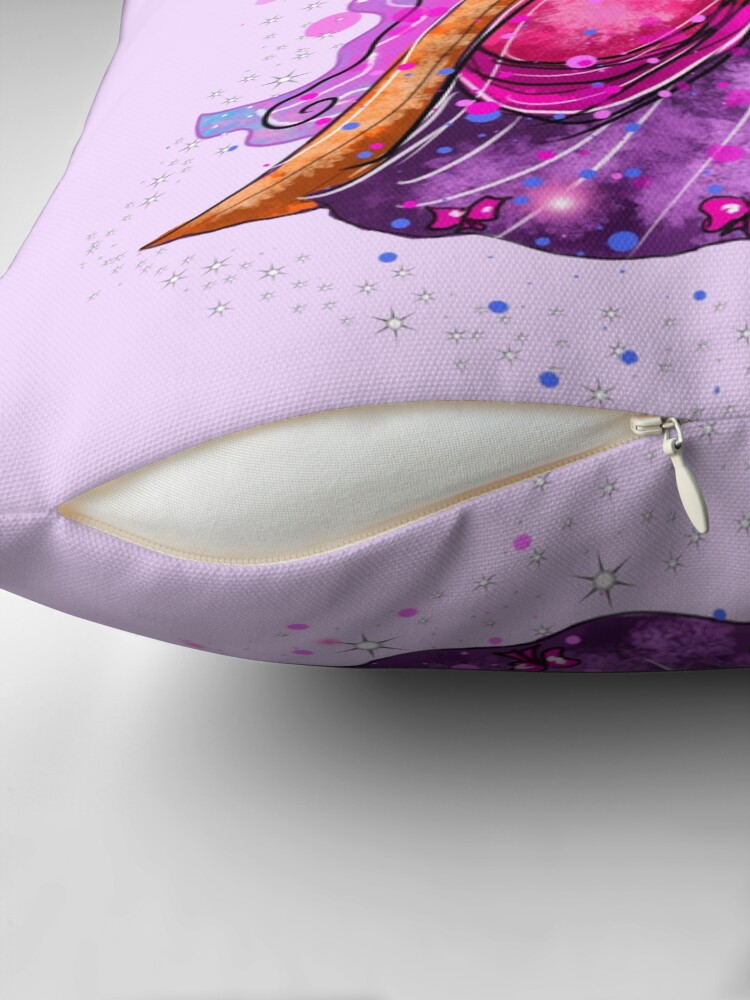 Thumbnail 2 of 4, Pillow, Evis The Enchanted Fairy™ designed and sold by TeelieTurner.