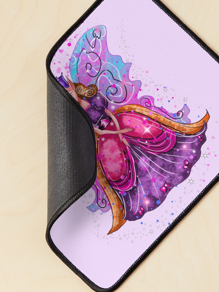 Thumbnail 2 of 5, Mouse Pad, Evis The Enchanted Fairy™ designed and sold by TeelieTurner.