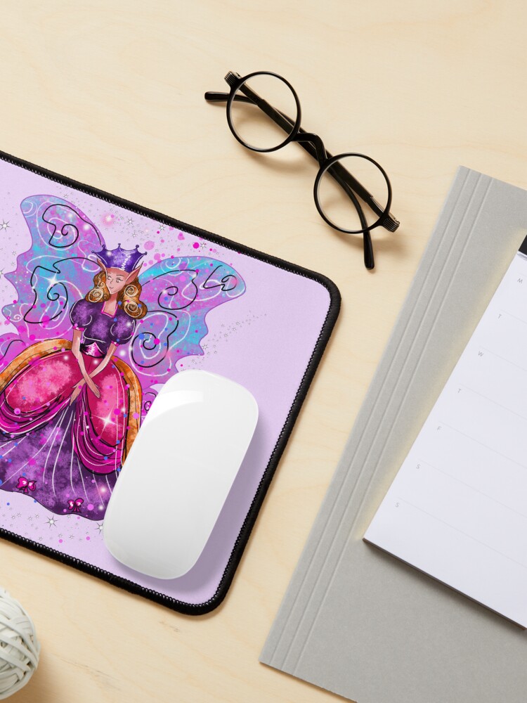 Thumbnail 3 of 5, Mouse Pad, Evis The Enchanted Fairy™ designed and sold by TeelieTurner.