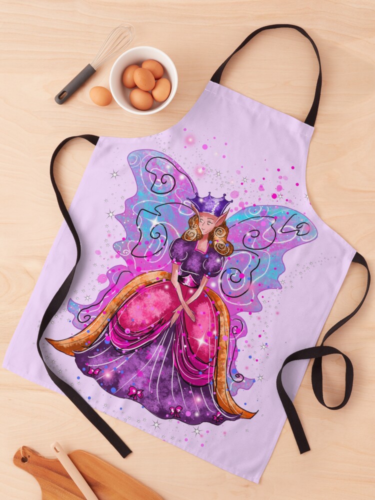 Thumbnail 1 of 6, Apron, Evis The Enchanted Fairy™ designed and sold by TeelieTurner.