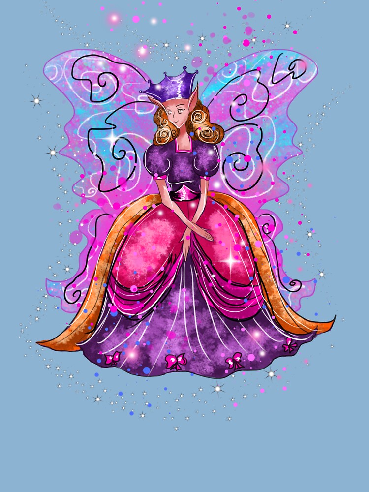 Thumbnail 2 of 2, Baby T-Shirt, Evis The Enchanted Fairy™ designed and sold by TeelieTurner.
