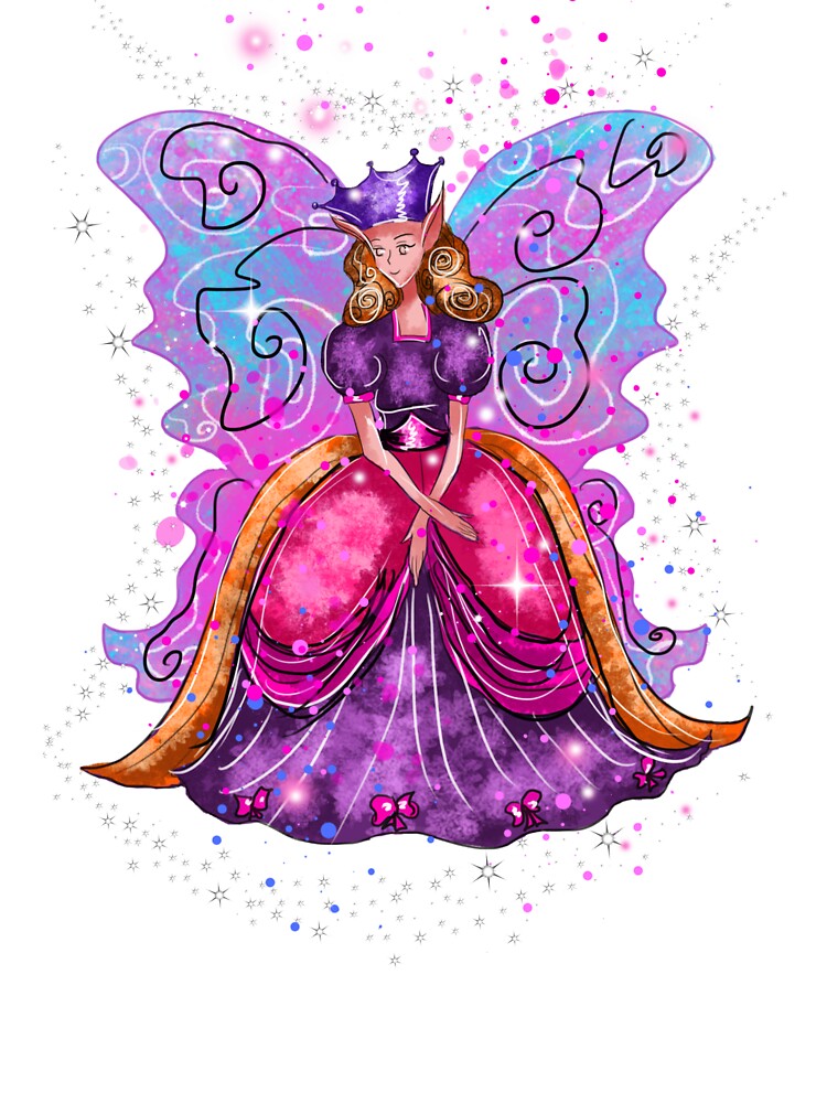 Thumbnail 2 of 2, Kids T-Shirt, Evis The Enchanted Fairy™ designed and sold by TeelieTurner.