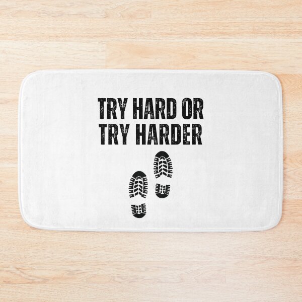 Item preview, Blue Collar Pride Construction Worker Try Hard or Try Harder designed and sold by gillys.