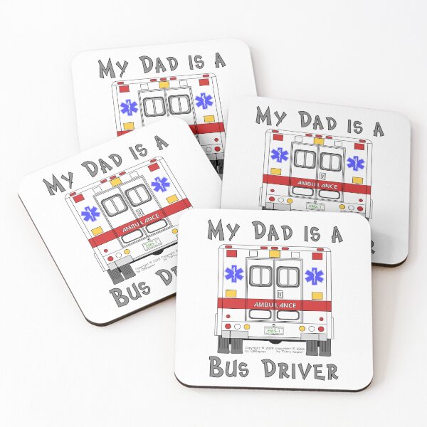 Item preview, My Dad is a Bus Driver designed and sold by RoseBloodCat.