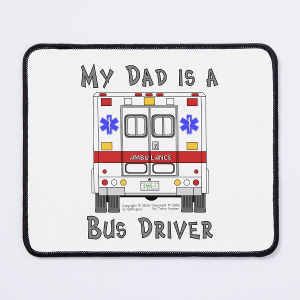 Item preview, My Dad is a Bus Driver designed and sold by RoseBloodCat.