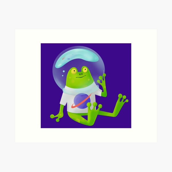 Item preview, Space Frog designed and sold by sofita-ki.