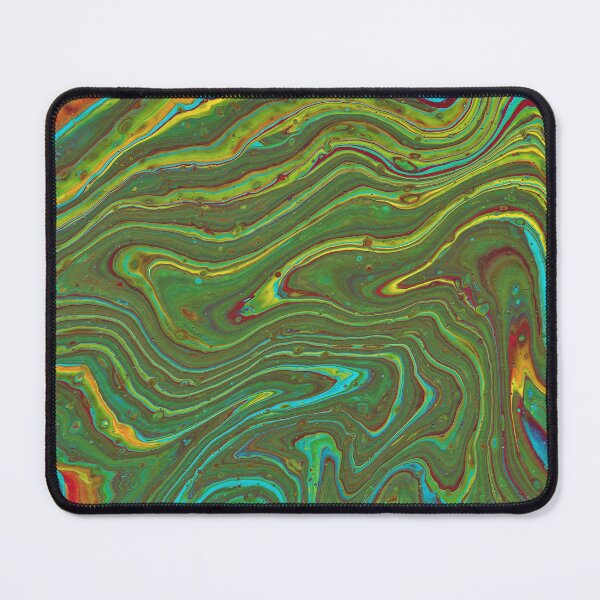 Item preview, Easy Street 3 Psychedelic Green Abstract designed and sold by Doug Siegel.