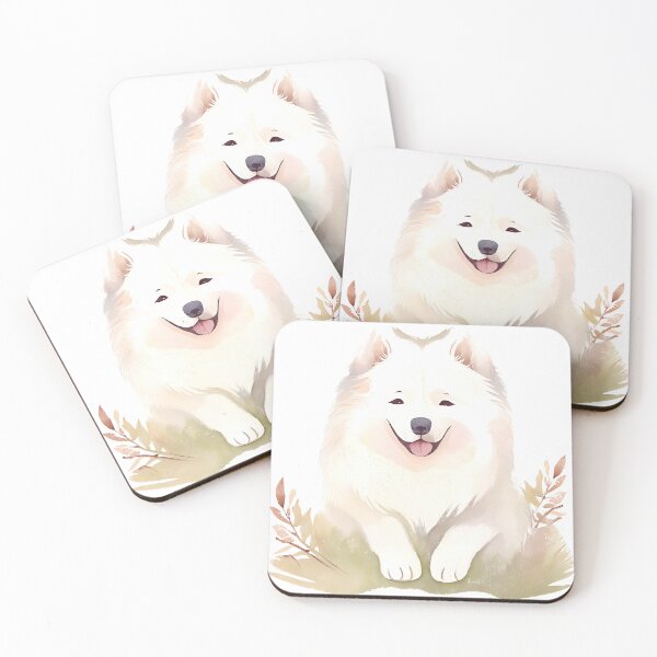 Item preview, Watercolour Samoyed designed and sold by TheresaNicole.