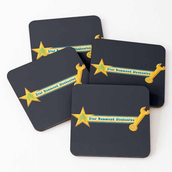 Item preview, Star Command Mechanics Logo designed and sold by saints928.