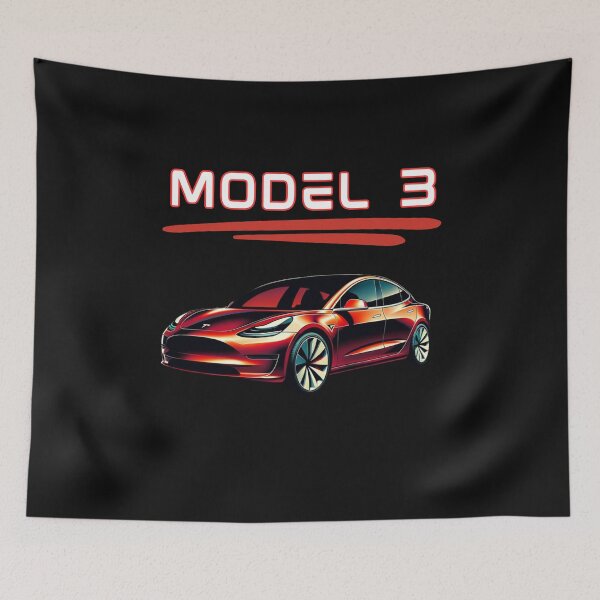 Item preview, Tesla model 3 designed and sold by TEEJAMBOREE.