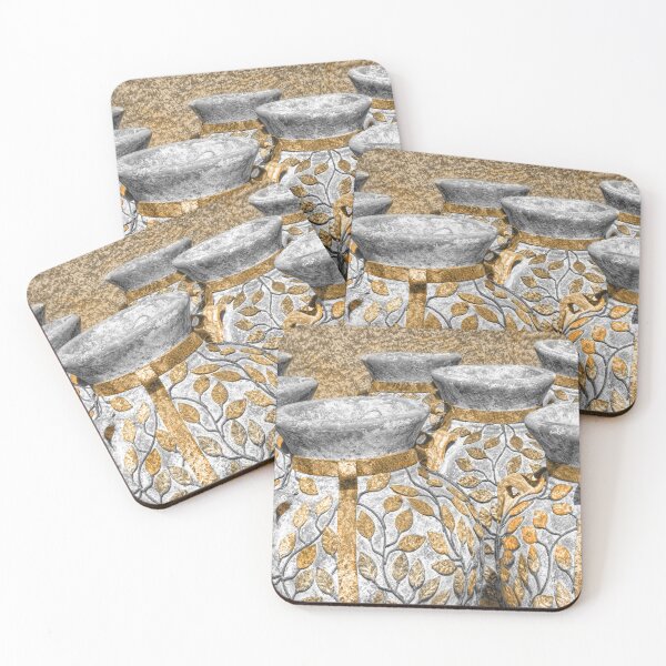 Item preview, Gold Leaf Pots designed and sold by CarolM.