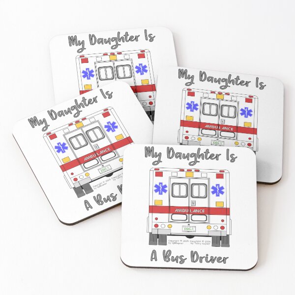 Item preview, My Daughter is a Bus Driver designed and sold by RoseBloodCat.