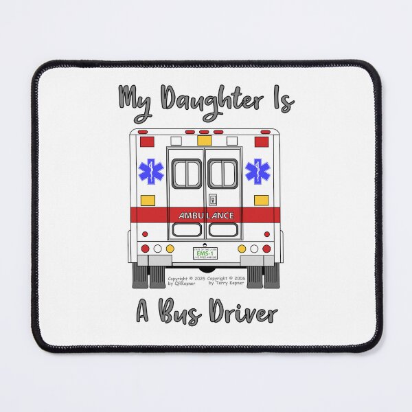 Item preview, My Daughter is a Bus Driver designed and sold by RoseBloodCat.