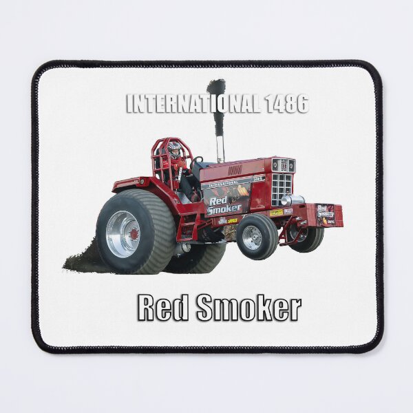 Item preview, ASTTQ Tractor Pulling International 1486 Red Smoker designed and sold by blindphotog.